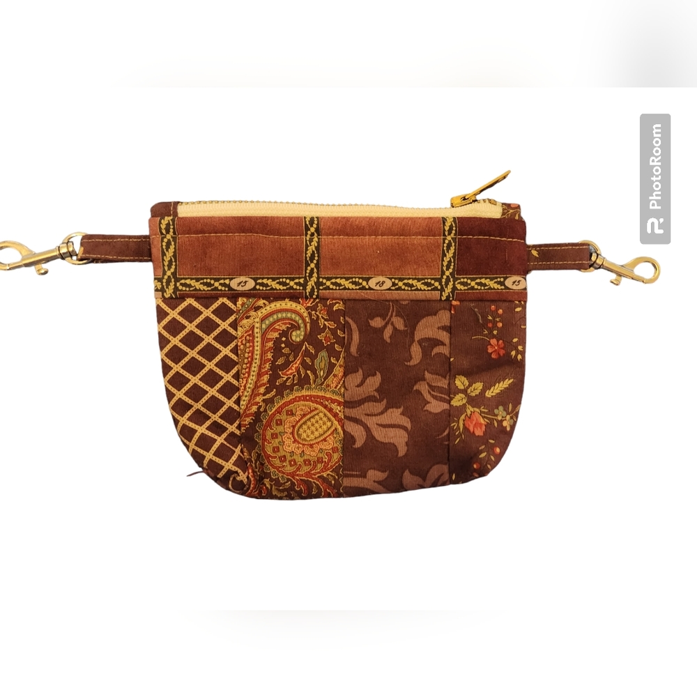 Patchwork Design Boho Wristlet - image 2